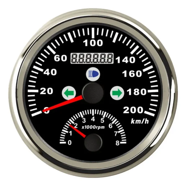 2 in 1 Universal to All Cars Smart Gauge Universal Digital Meter Speedometer