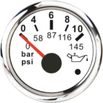 10 bar 140 psi Fitting Oil Pressure and Temp Gauge - Image 6