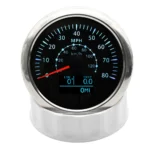 85mm 7 Color LED GPS Speedometer Odometer 0-80MPH/0-120KM/H for Boat Car Truck - Image 3