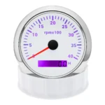 4000RPM Motorcycle LCD 7 Colors Backlight Motorcycle Meter Gauge Tachometer - Image 5
