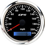 3 Gauge Set 85mm GPS Speedometer 0-200MPH Tachometer&85mm 4 in 1 Gauge for Boat - Image 2