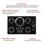 Custom 24V Engine Instruments Panel Boat Dashboard - Image 3