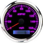 85mm Universal Car Truck Motorcycle Auto Meter GPS Speedometer Speedo 200km/h With Backlight 12V 24V - Image 6