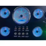 300*190mm 16-32V 3K RPM Marine Gauge Panel Boat Instrument Panel Boat Dashboards - Image 4