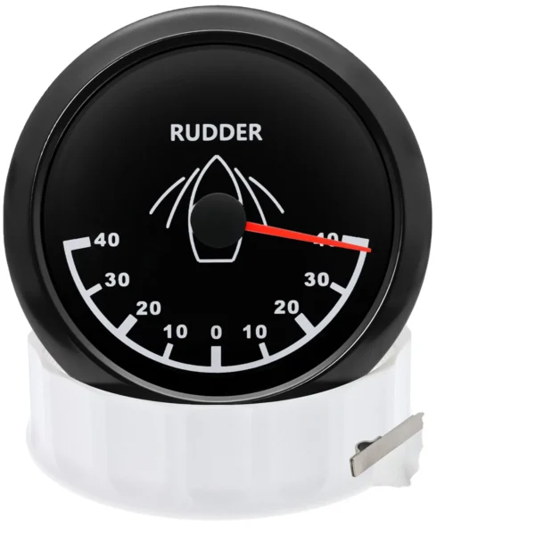 85mm 12V/24V Waterproof Rudder Angle Indicator Gauge With Rudder Sensor