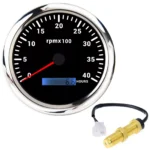 110mm Digital Tachometer Gauge LCD Tacho Hour Meter 0-4000RPM for Car Boat Truck