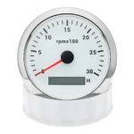 85MM 7 Colors LED Tachometer Gauge 0-3000 RPM Tacho for Car Truck Boat 9-36V