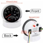 Universal Motorcycle Speedometer Digital Tachometer 5 Gear Speedometer Gauge for Motorcycle - Image 3