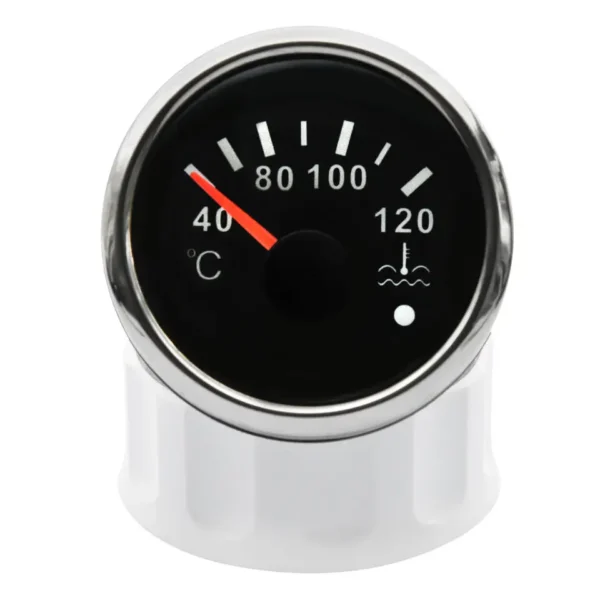52mm(2) Car Water Temp Temperature Gauge Meter Indicator 40-120 12V 24V