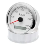 Marine GPS Analog Speedometer 15 Knots for Boats Yachts Vessels 85mm(3 3/8) 12V 24V