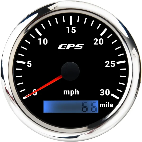 85mm Analog 220 km Electrical GPS Speedometer with Odometer and Sensor