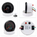 85MM Black GPS Speedometer 120MPH Gauge with Turning Light for Motorcycles Boat - Image 5