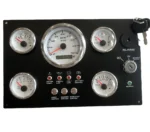 24V White Waterproof Marine Instrument Panel Boat Instrument Panel