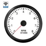 52mm 1 2 3 4 5 6 8 Cylinder 2 4 Stroke Engine Adjustable Tachometer with Wifi