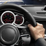 GPS Speedometer with Tacho Fuel Level Water Temp Oil Pressure Gauge Voltage 4in1 for Car AUTO Boat Marine(Black and Silver) - Image 6