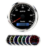 60knots Car Motorcycle GPS Speed Odometer Road Code Meter Electric Vehicle Mileage Adjustable with Alarm Red Light - Image 2