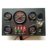 Gauge Panel DC12V/24V Engine Instrument Gauge Meter Panel for Marine Boats - Image 2