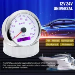Auto Gauge Set 7 Color GPS Speedometer 8000 RMP Tachometer 240-33 Ohm Fuel Oil Pressure Auto Gauge Kit for Boat - Image 5