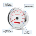 110MM Waterproof Tachometer 0-8000RPM With Hourmeter Gauge for Marine Boat Car - Image 5