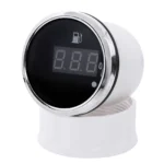 52mm Oil Fuel Level Gauge Meter Indicator 0-190ohm 240-33ohm 12V/24V (2) Oil Tank Level Gauge for Boat RV Motorhome Truck Auto