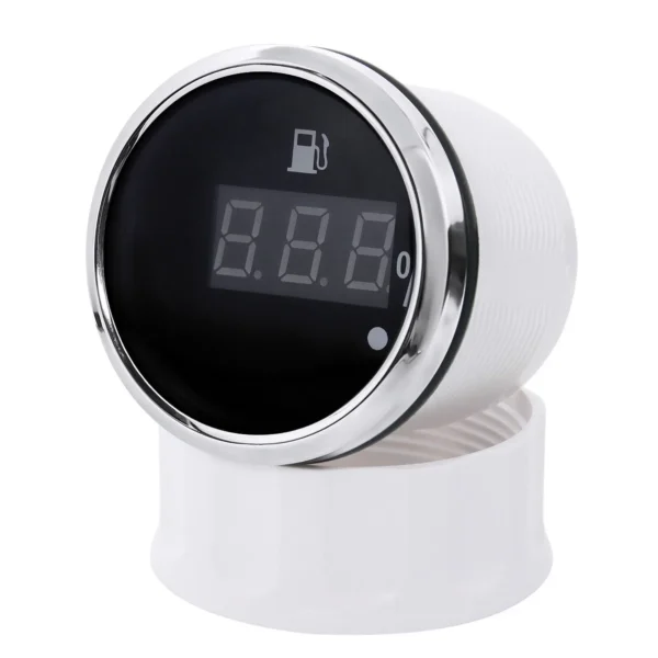 52mm Oil Fuel Level Gauge Meter Indicator 0-190ohm/ 240-33ohm 12V/24V for Boat RV Motorhome Truck