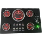 300*190mm 8-32V 4K RPM Marine Gauge Panel Boat Instrument Panel Boat Dashboards - Image 6