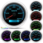 6 Gauge Set 85mm GPS Speedometer 0-120Km/H Tachometer for Marine Car Boat Truck - Image 2