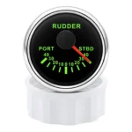 52mm Marine Boat Car Rudder Angle Indicator Gauge Meter 0-190 Ohms 7 Colors LED - Image 4