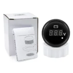 52mm LCD Voltmeter Voltage Gauge 8-32V With Red Backlight for Marine Boat Car - Image 6