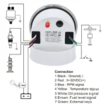 2024 Customized 85mm Digital 5 in 1  0-60MPH NMEA2000 signal Speedometer - Image 4