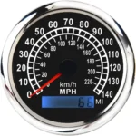 High Quality Speed Meter Race Dash Mustang Universal Digital Speedometer for Car Boat With OEM Service