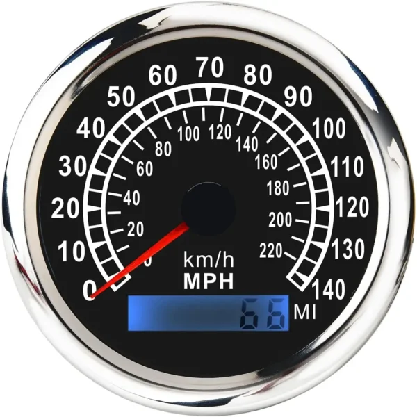 High Quality Speed Meter Race Dash Mustang Universal Digital Speedometer for Car Boat With OEM Service