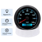 3-3/8 85mm GPS Speedometer 0-160MPH Odometer Gauge Waterproof Fit Boat Car ATV - Image 4