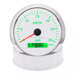 Customized for car and yacht 85mm 0-120MPH GPS speedometer - Image 5