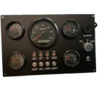 Gauge Panel Instrument Gauge With RPM Fuel Level Engine Temperature Oil Pressure Engine Work Hours - Image 2