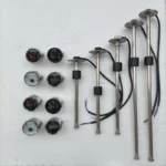 52mm Universal 12V Auto Electromagnetic Fuel Level Gauge With Fuel Float Sensor White Pointer Car Meter - Image 4