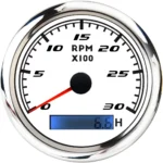 85mm Universal 1 2 3 4 5 6 8 Cylinder 2 4 Stroke Engine Adjustable Tachometer with Hour - Image 2