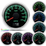 52mm GPS Digital Speedometer Odometer Marine Gauge 0-200 MPH for Car Truck ATV