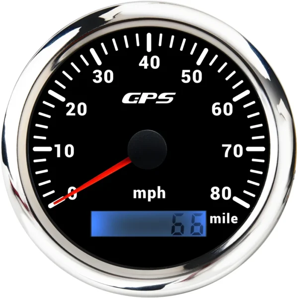 80 Miles Mph Gps Speedometer