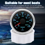 52MM Water Temperature Gauge Temp Meter 0-120 30-250 for Car Boat - Image 4