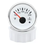 2 52mm White Water Temp Gauge 100-250?H for Boat Car ATV - Image 3
