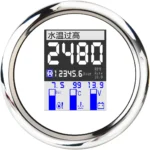 4 in 1 Digital Tachometer Gauge with Oil Pressure/Voltmeter/Water Temperature/Hour Meter Display - Image 6