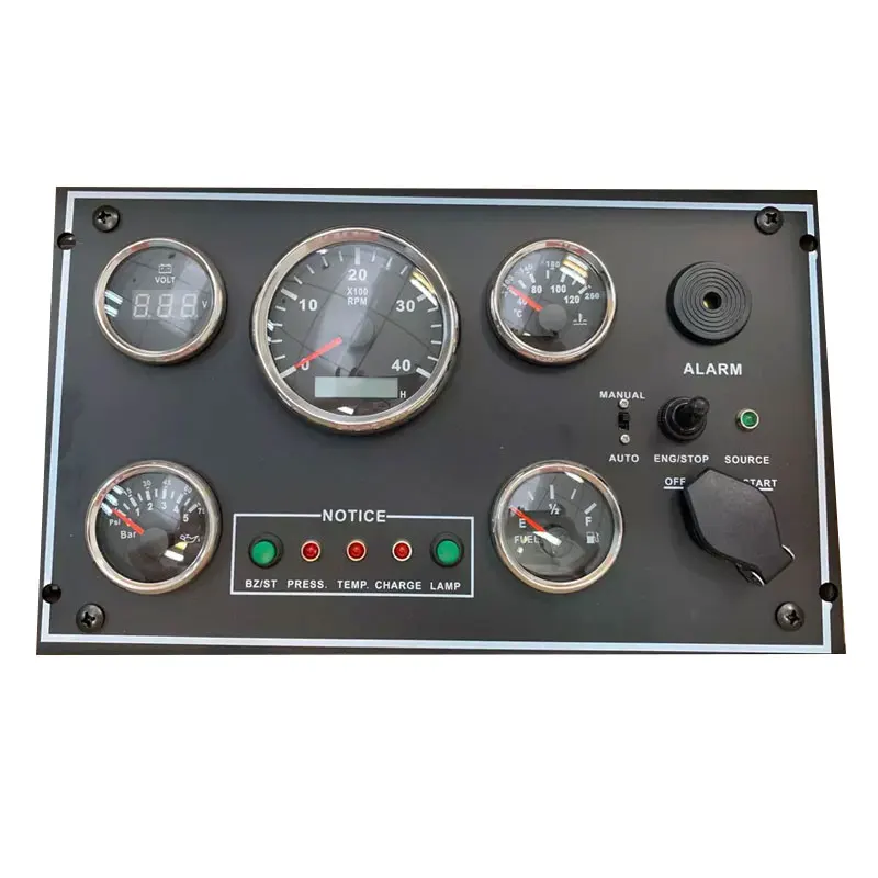 Hee5acf4c4c344935a31ef4f08546f3f0S.webp DC12V Engine Instrument Gauge Meter Panel for Marine Boats - Image 1