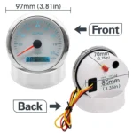 85 mm Electric Car Vehicle Gps Speedometer Digital Odometer Gauge for Cars - Image 2