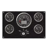 KUS Marine Engine Instrument Gauges Panel. Compatible All Vessels Dashboard 12V 24V 243*196MM - Image 4