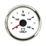 Volt Meter 2 52mm 8-18 Volts Gauge Black Face Red Led Car Meter Auto Parts - Image 2