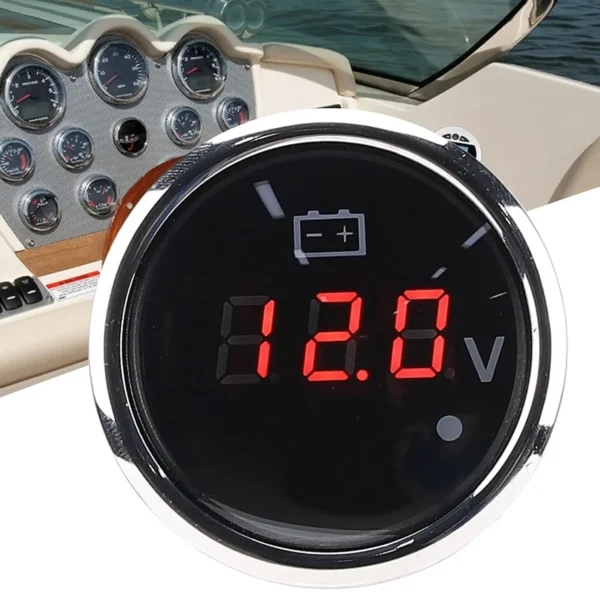 OEM 24V Car Boat Marine Analog Gauge Digital 12V Voltmeter