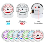 Car Motorcycle Tractor Truck 85mm MPH GPS Odometer Speedometer 160MPH With Backlight 12V/24V - Image 3