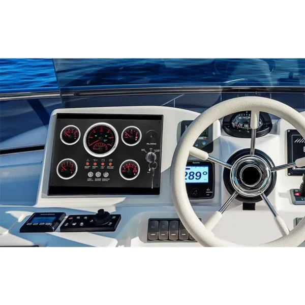 300*190 mm Waterproof Marine Instrument Panel Boat Instrument Panel 12V/24V