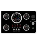 300*190mm Waterproof 12V/24V Speedometer and Tachometer Marine Instrument Panel Boat Instrument Panel - Image 2